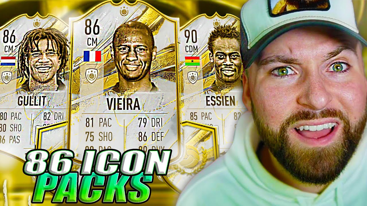 I Opened 10x Max 86 Icon Packs!😮&zwj;💨