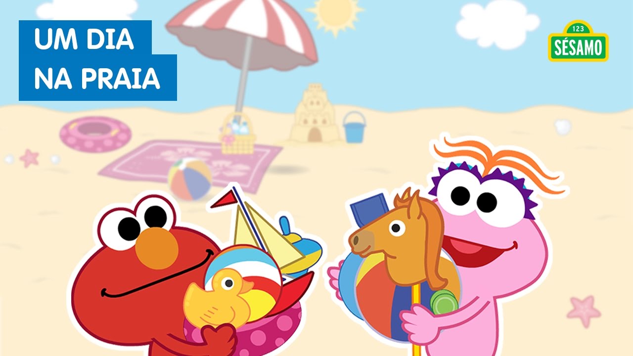 Sésamo: O Desafio do Elmo | Um Dia na Praia