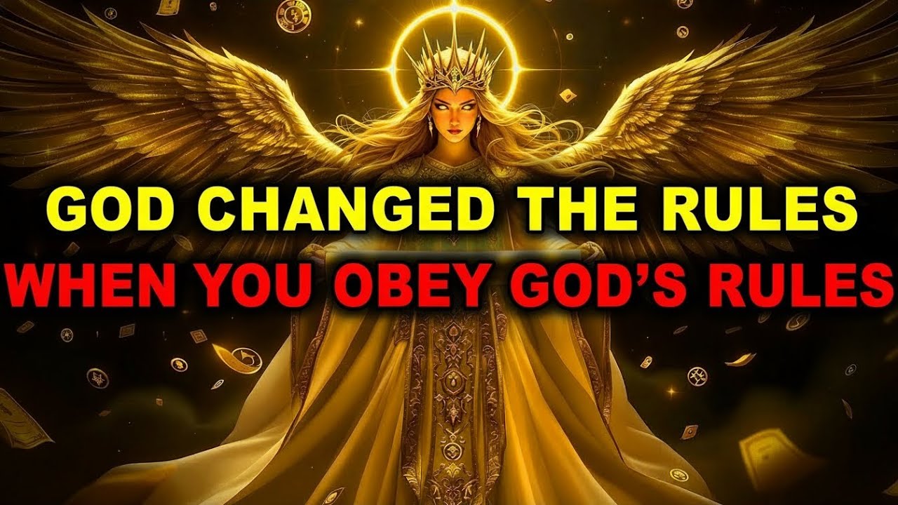 Chosen One, When You Obey God’s Rules, He Will Change the Rules for Your Success
