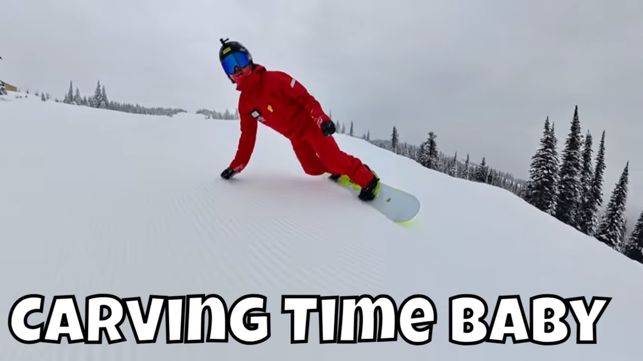 Snowboard Carving Time Baby