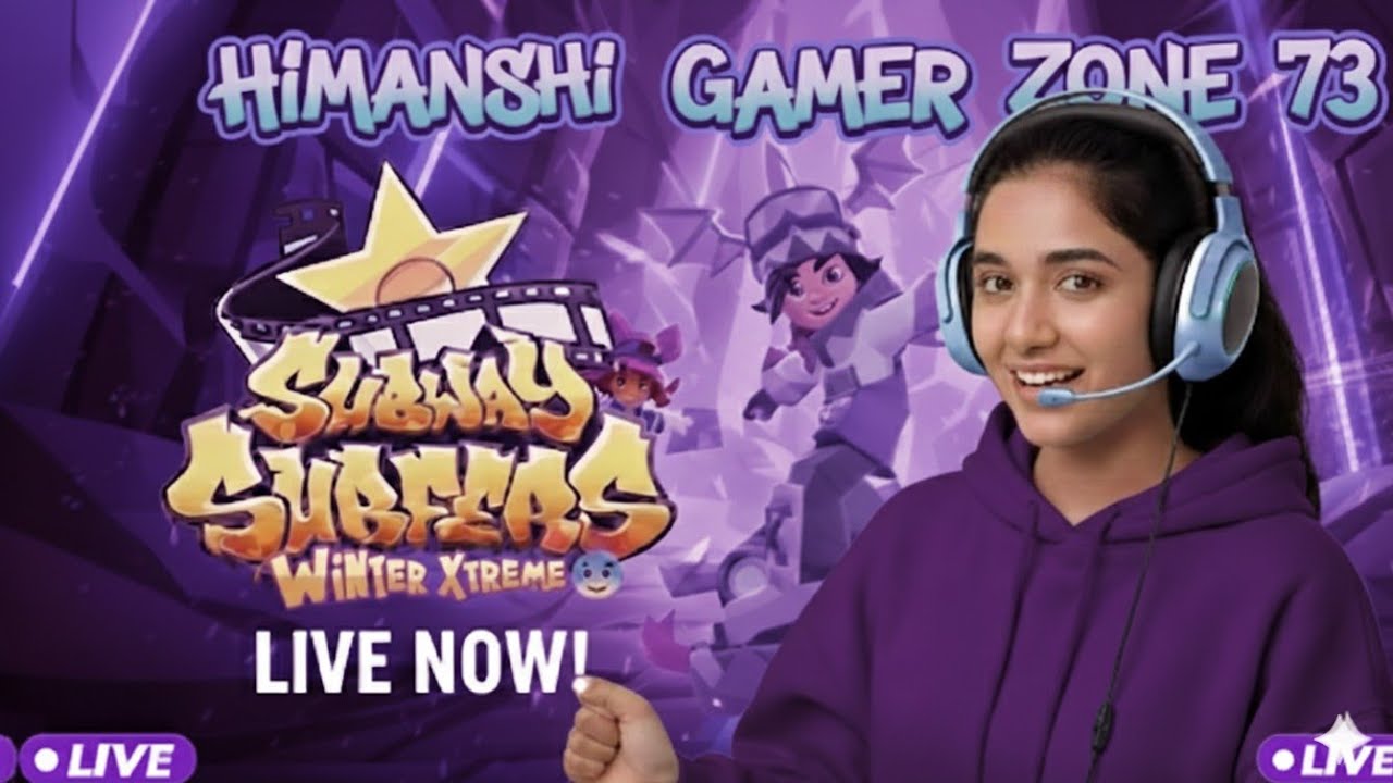 Subway Surfers Live Stream Winter Xtreme 🥶🎮#SubwaySurfers #livestream#gaming