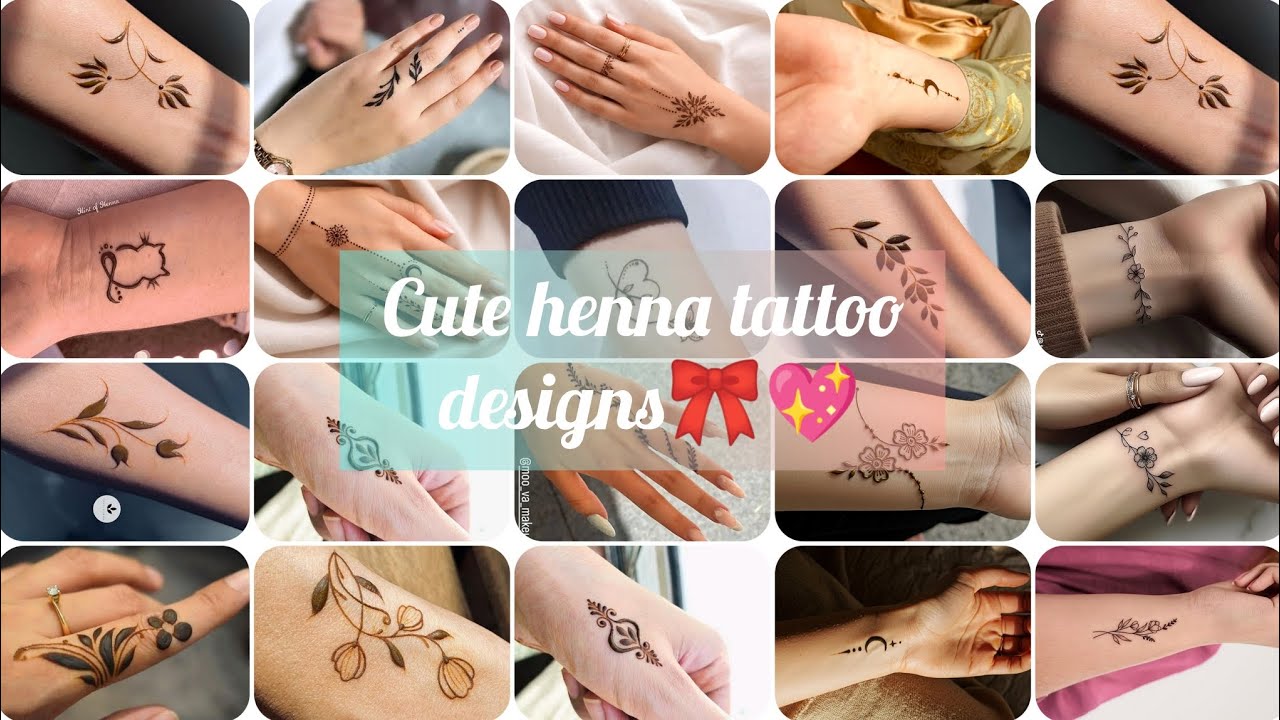 ✨👌Aesthetic tattoo designs mehndi ❣️ #mehndi #latestmehndi #tattoo 