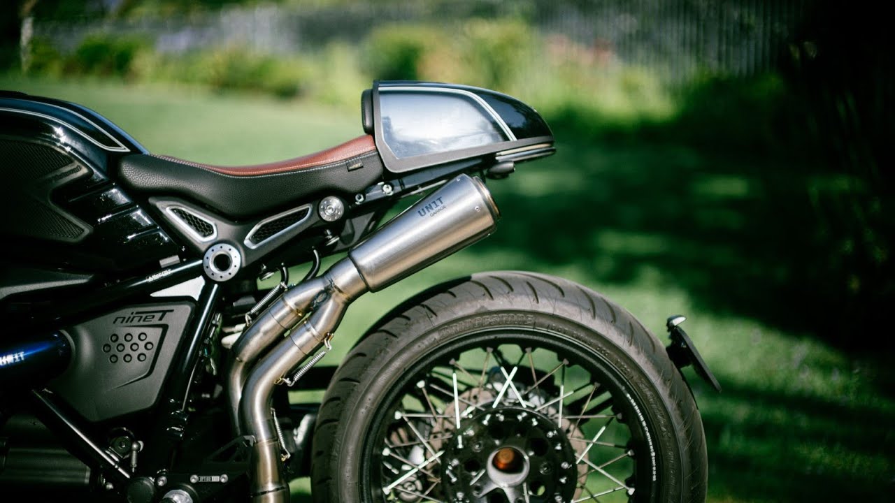 2023 BMW R nineT 100 Years Edition with Unit Garage Titanium Full Exhaust Canyon Riding Soundtracks