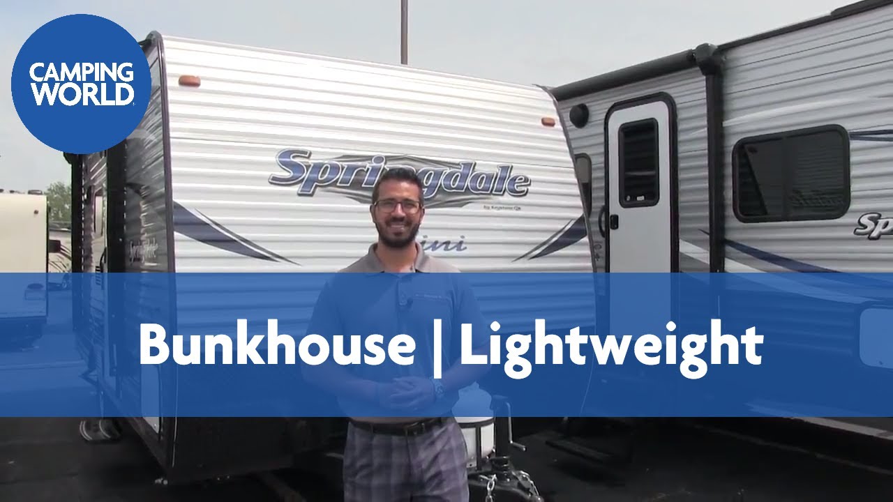2018 Keystone Springdale Mini 1800BH  | Travel Trailer | Vineyard - RV Review