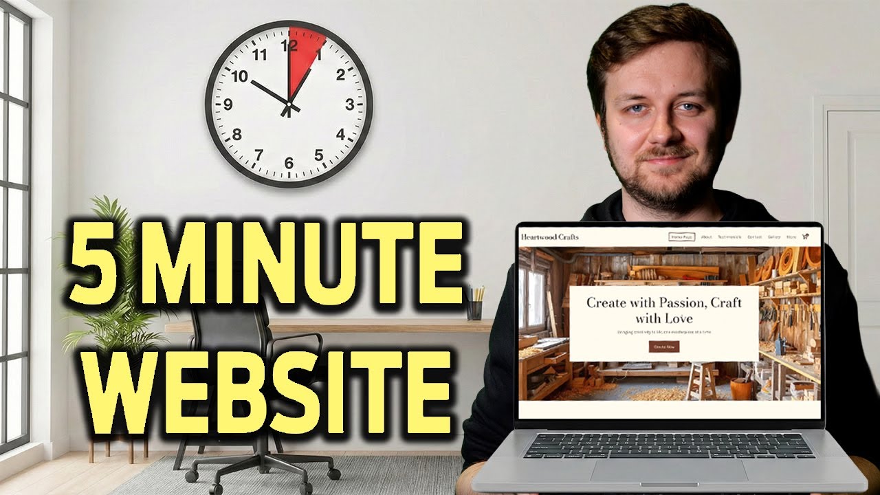 How to make an ecommerce website with ai in 5 minutes