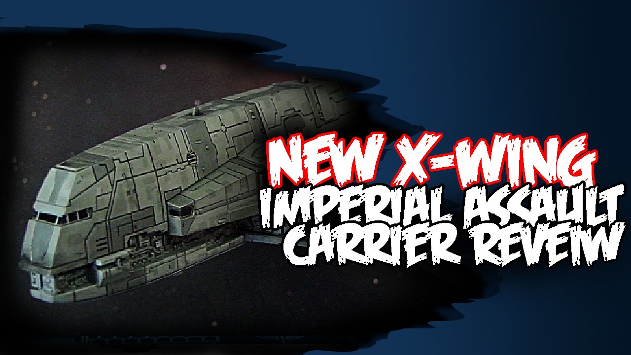 New X-Wing Unboxing - Imperial Assault Carrier Gozanti Crusier