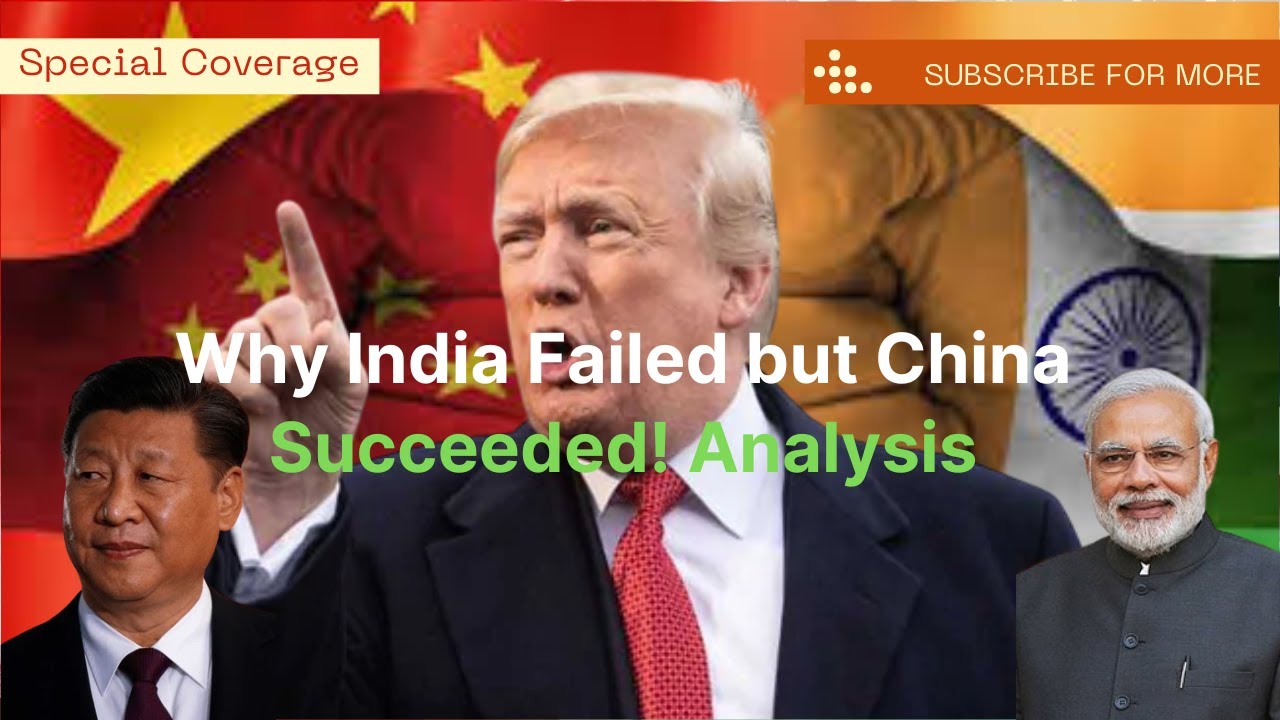 🌏 Why India Failed but China Succeeded 🇮🇳🇨🇳 | Breaking News Analysis 📰✨