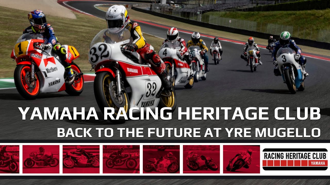 Yamaha Stars of the Past & Present go Back to the Future at Mugello