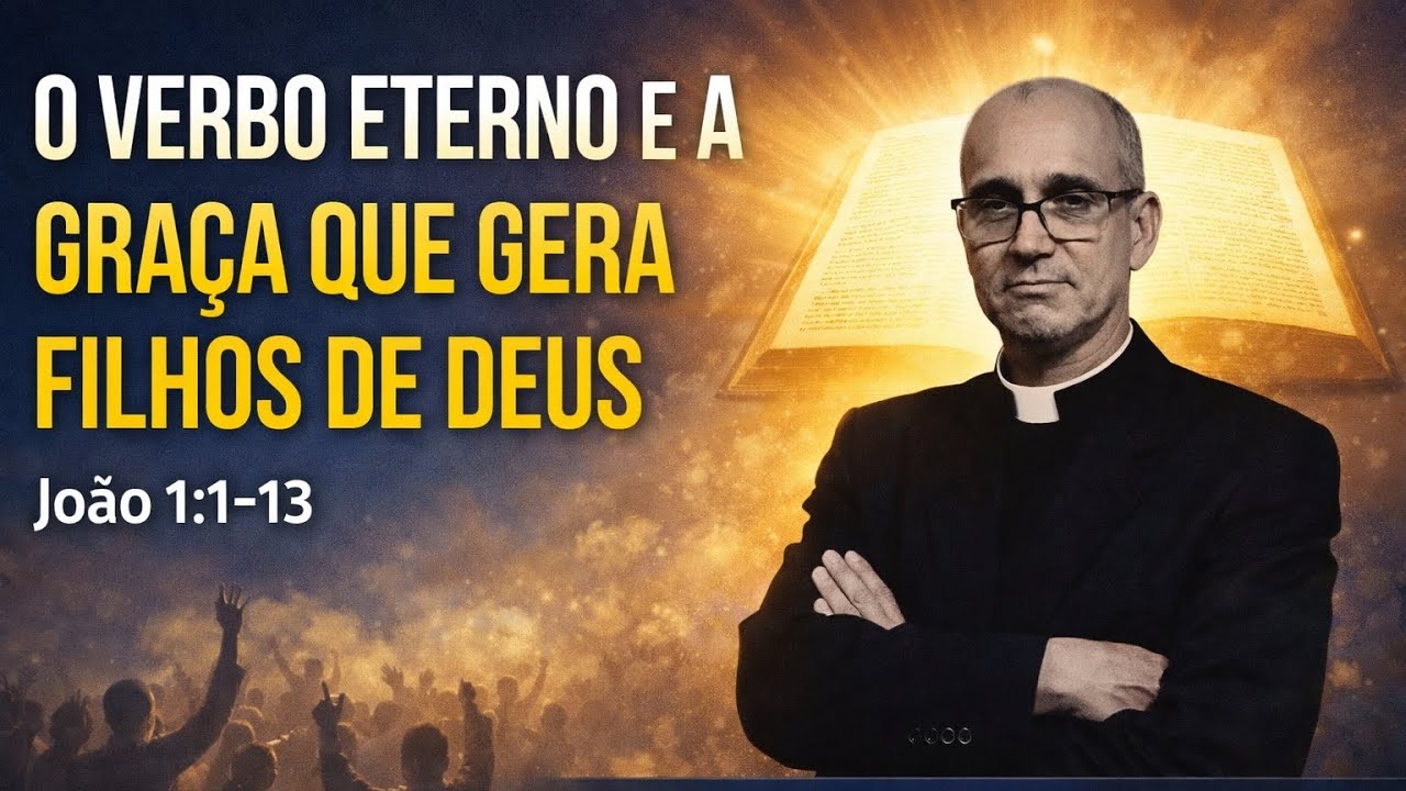 O verbo eterno e a graça que gera filhos de Deus | Jo 1:1-13 Rev. Clécio Nunes #pregacaoexpositiva 