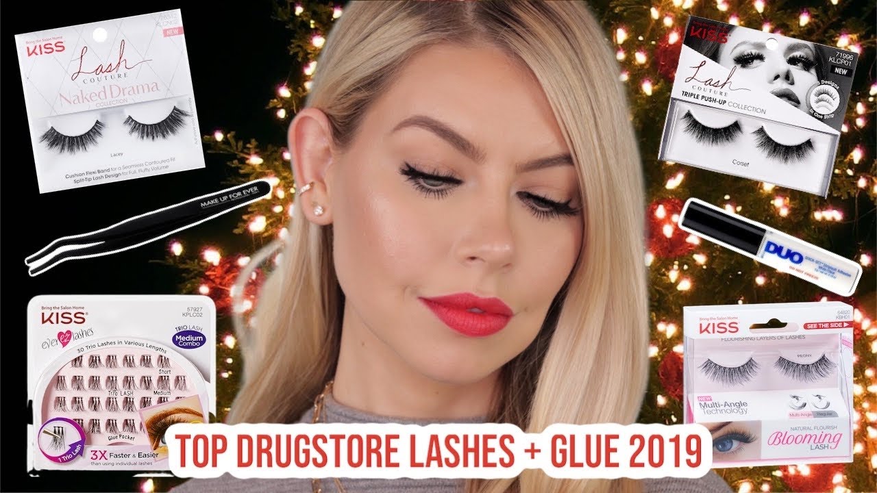 TOP DRUGSTORE FAKE LASHES, GLUE & BLENDING TIPS (Hooded + Mature Eye Friendly) | BrittanyNichole