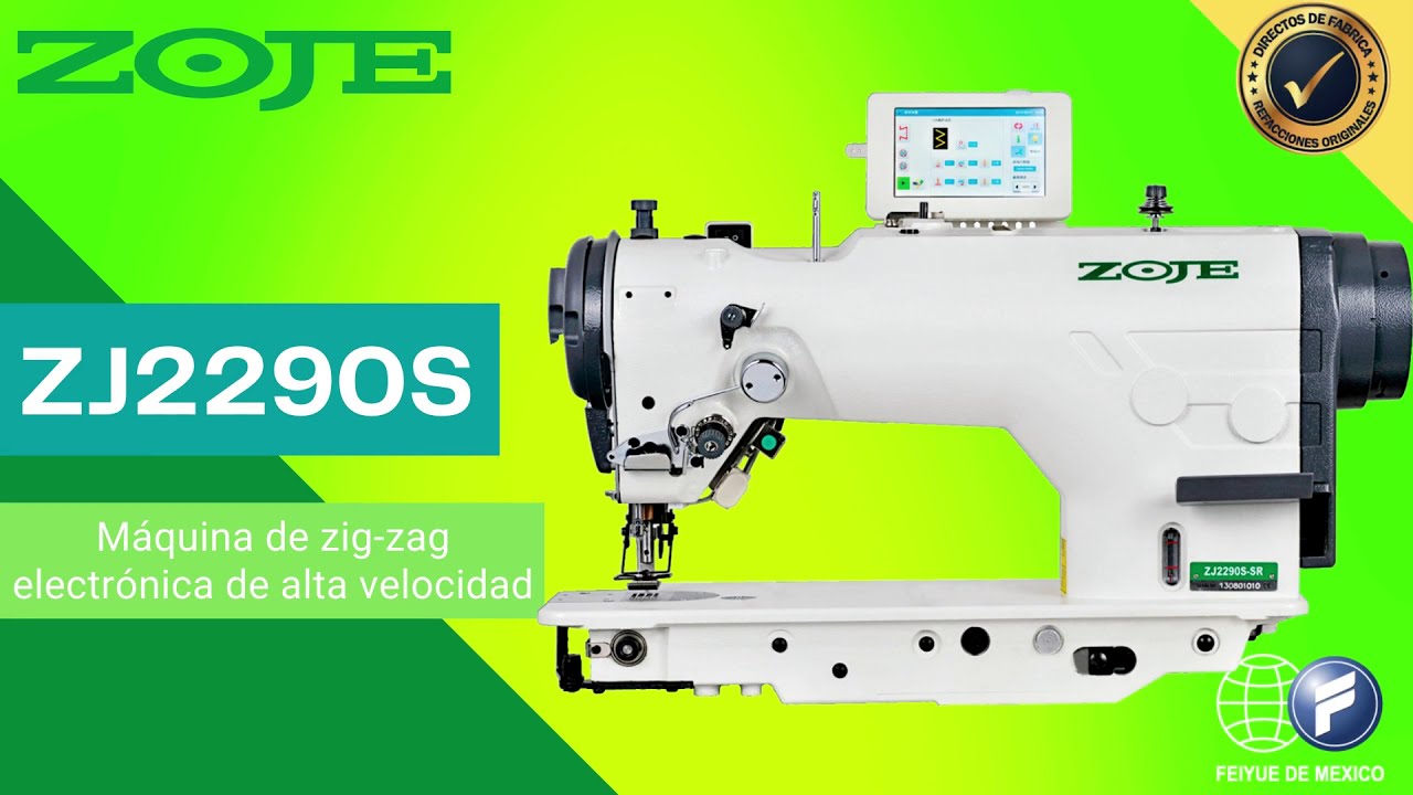 ZJ2290S - Máquina de zig-zag electrónica de alta velocidad