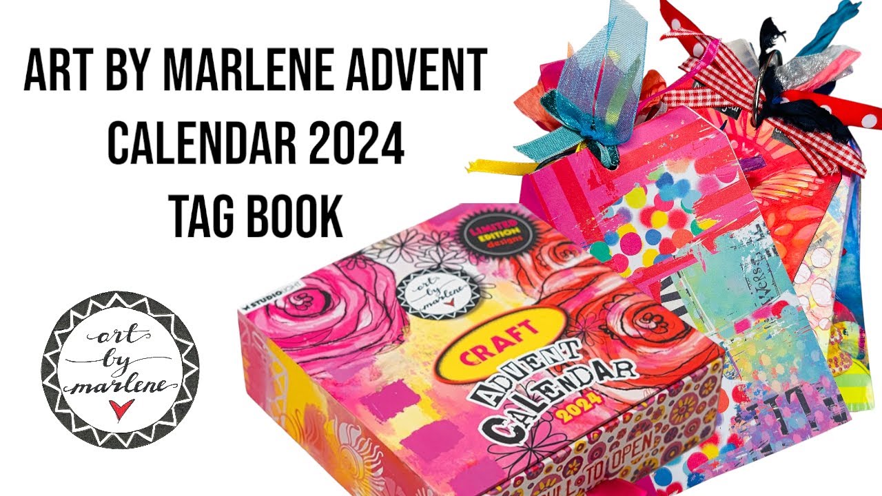 ART BY MARLENE ADVENT CALENDAR 2024 - tag book