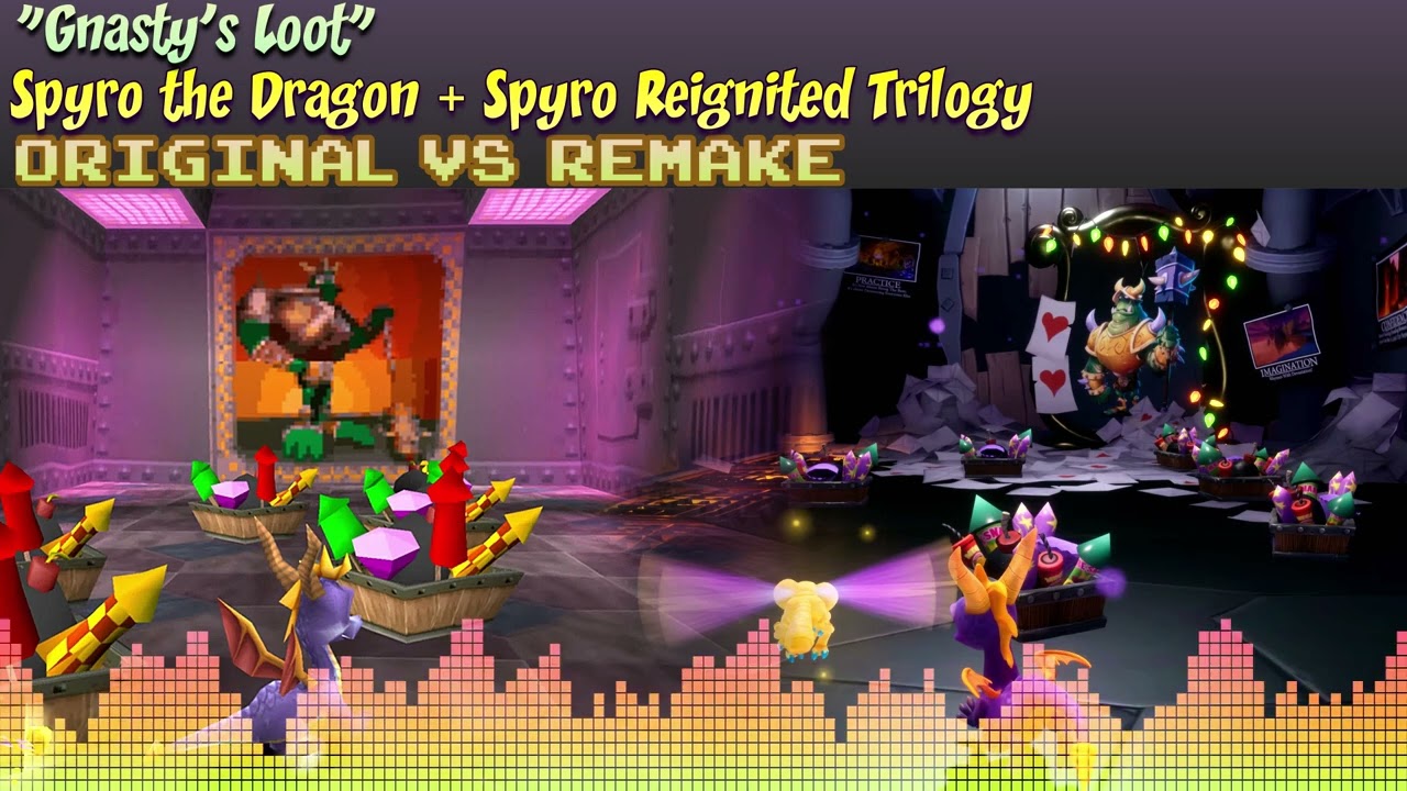 ♠ [Original + Reignited Trilogy] Spyro 1 MASHUP — Gnasty's Loot
