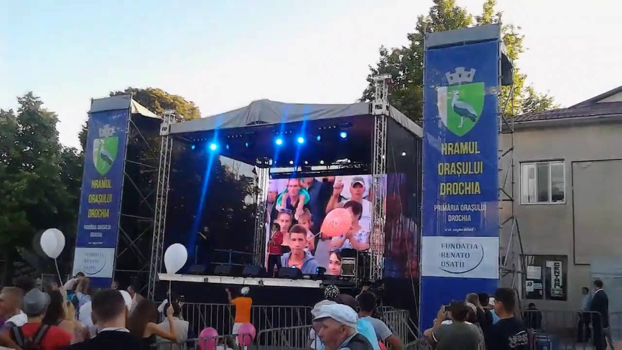 Alexandru Lozanciuc la Hramul orașului Drochia 28.08.2016