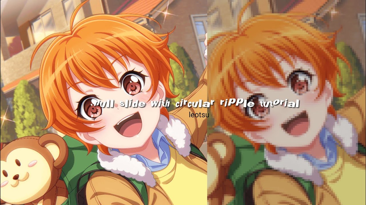 null slide with circular ripple tutorial!【alight motion】
