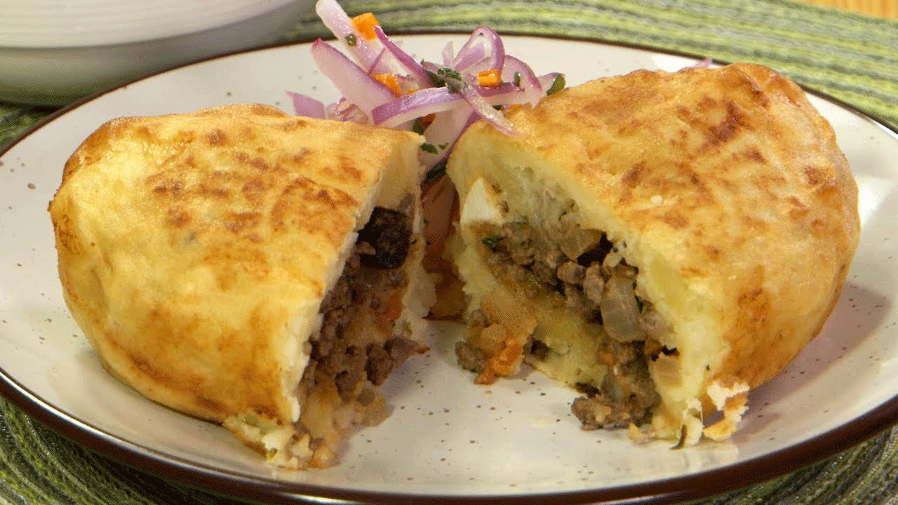 Receta de la papa rellena • Receta casera • Receta peruana • Peruvian food | BUENAZO!