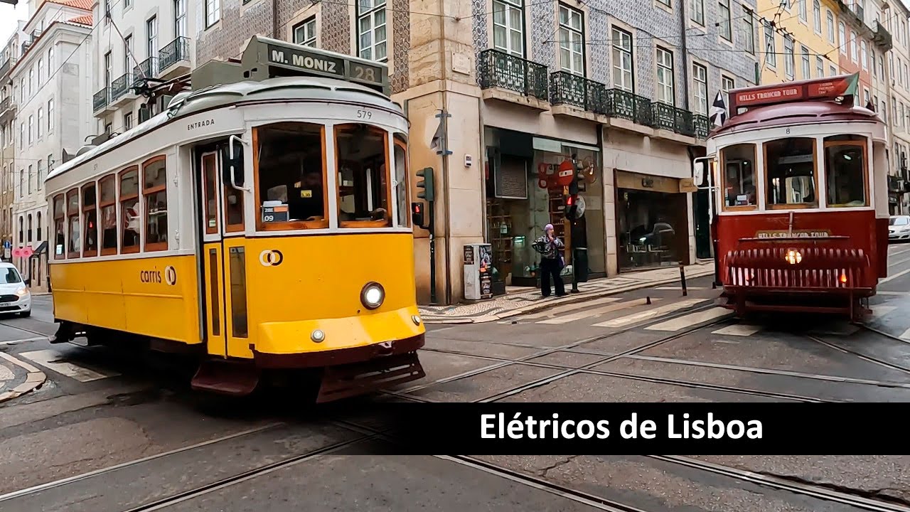 Elétricos de Lisboa - Trams in Lisbon