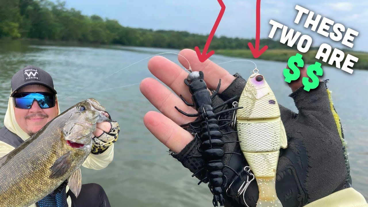 This is my one-two PUNCH for River Smallmouth in the Summer!
