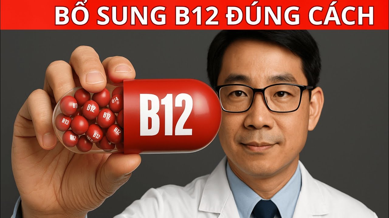 Cách bổ sung vitamin B12 đúng để ngừa mệt mỏi, tê tay và suy giảm trí nhớ