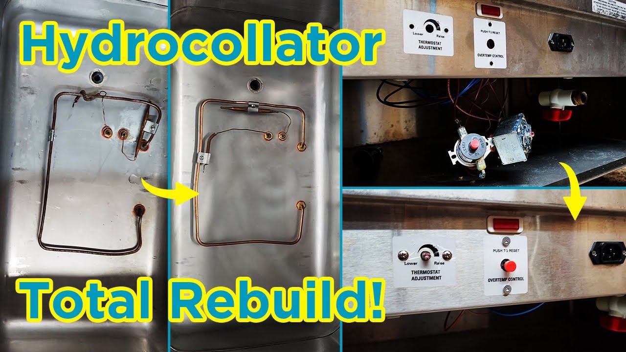 Chattanooga Hydrocollator Complete Rebuild