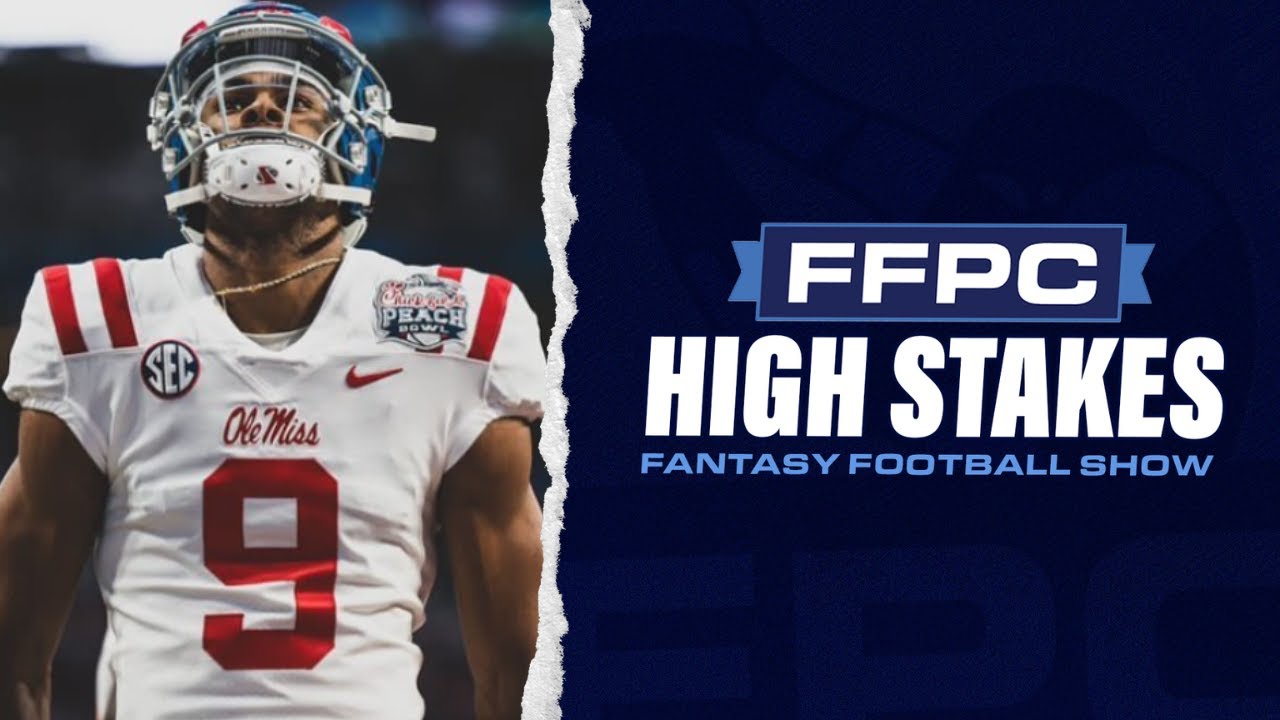 FFPC High Stakes Fantasy Football: Rookie RBs & WRs | 2025 NFL Draft | Eric Balkman & Derek Brown