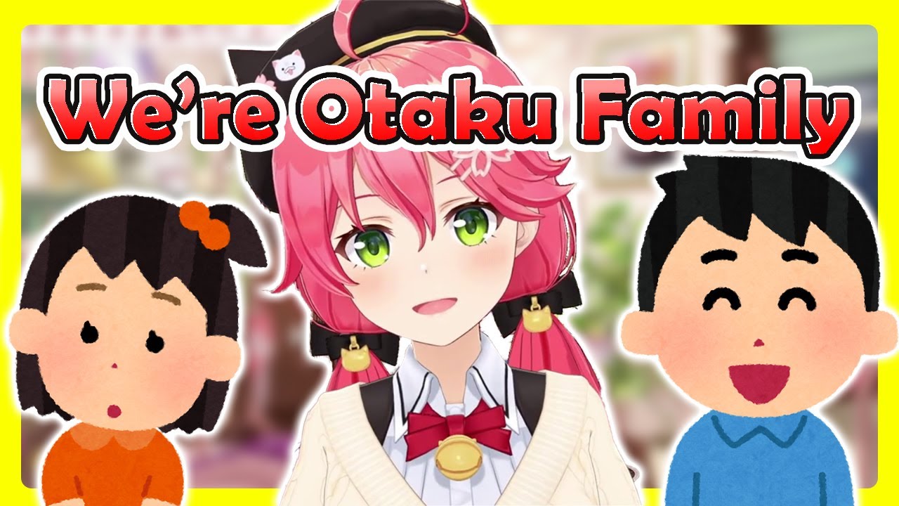 Miko reveals her siblings and they're otaku because of Miko poisoned them