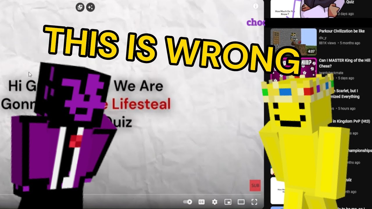 Lifesteal SMP Plays Lifesteal Quizzes