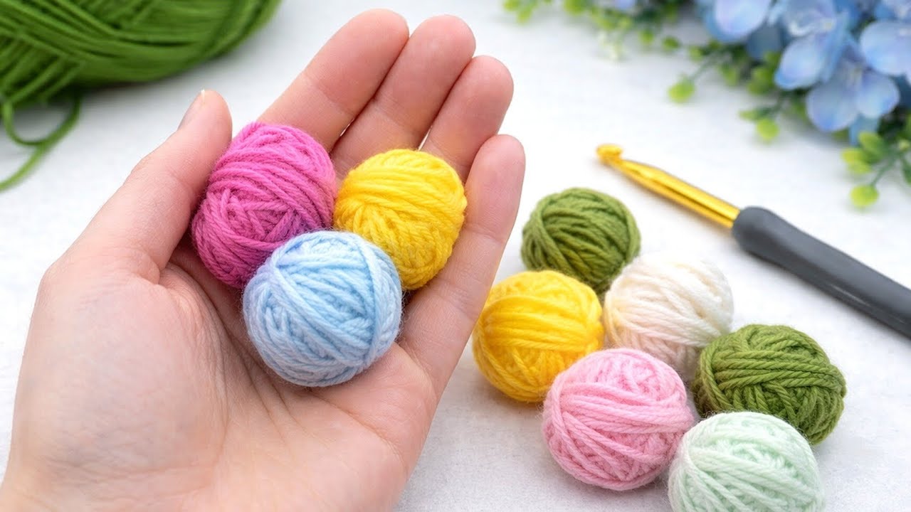 Tiny Yarn Pieces, Big Ideas! Nothing Goes to Waste