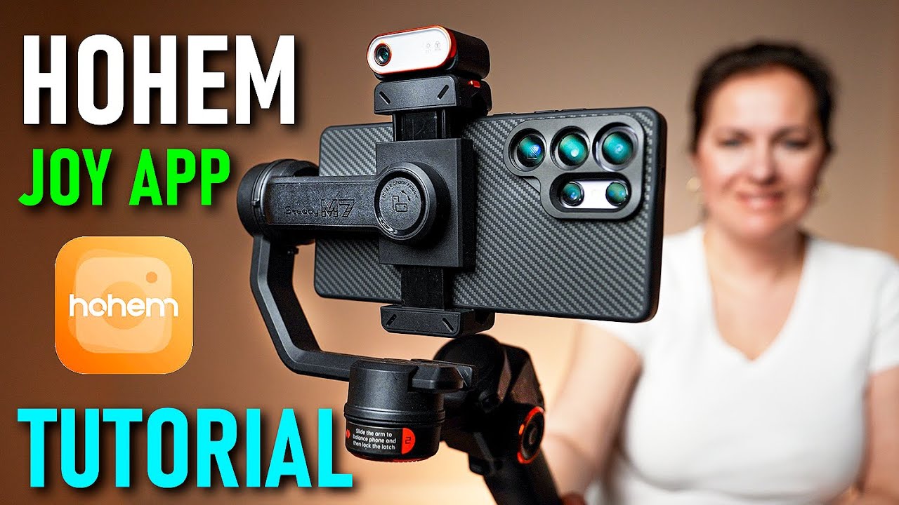 How to use Hohem iSteady M7 with Hohem Joy app & S25 Ultra