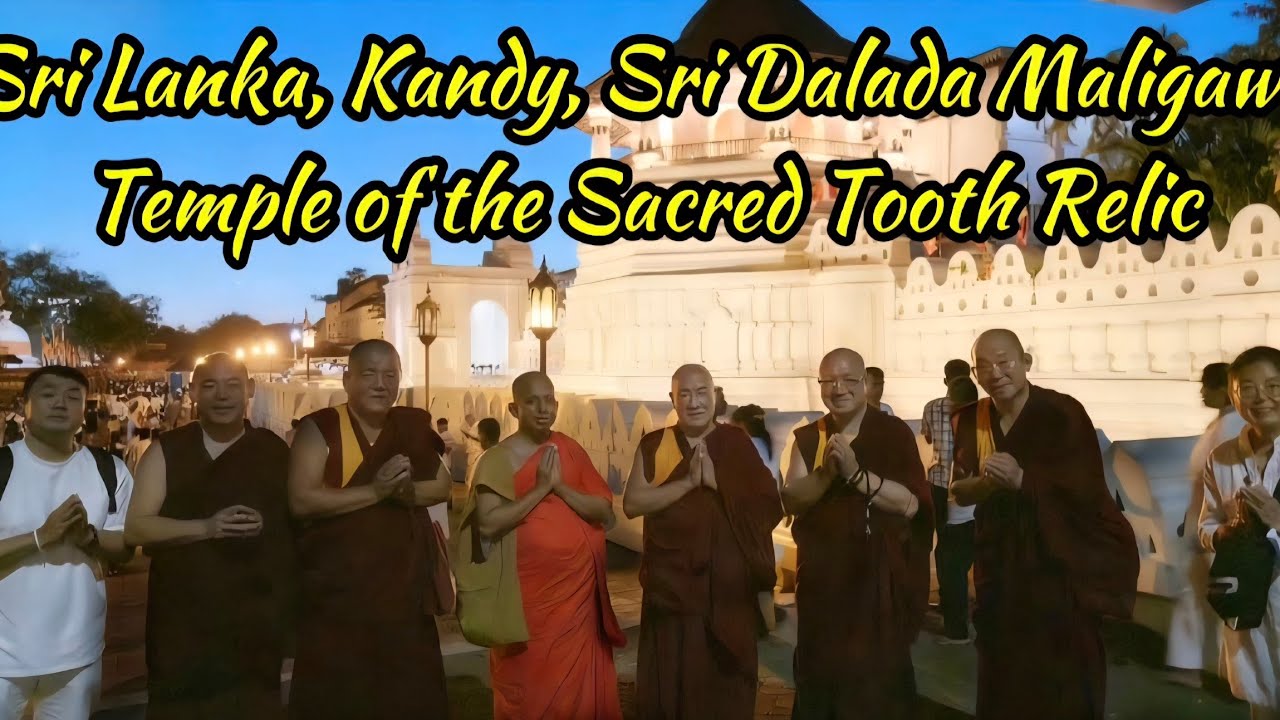 Visit to Sri Dalada Maligawa @ Sri Lanka, Kandy. The Temple of the Sacred Tooth Relic.