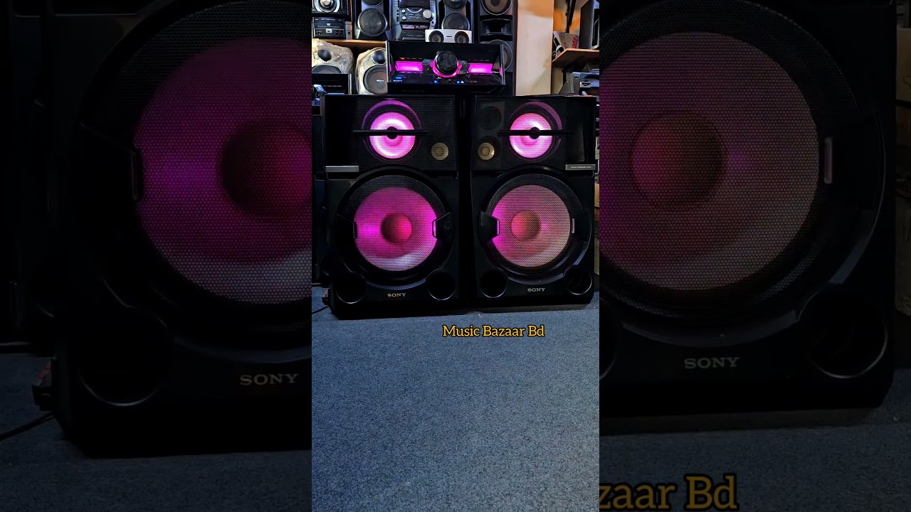 SONY SHAKE 100D .  53000 WATTS. 18' SUBWOOFERS