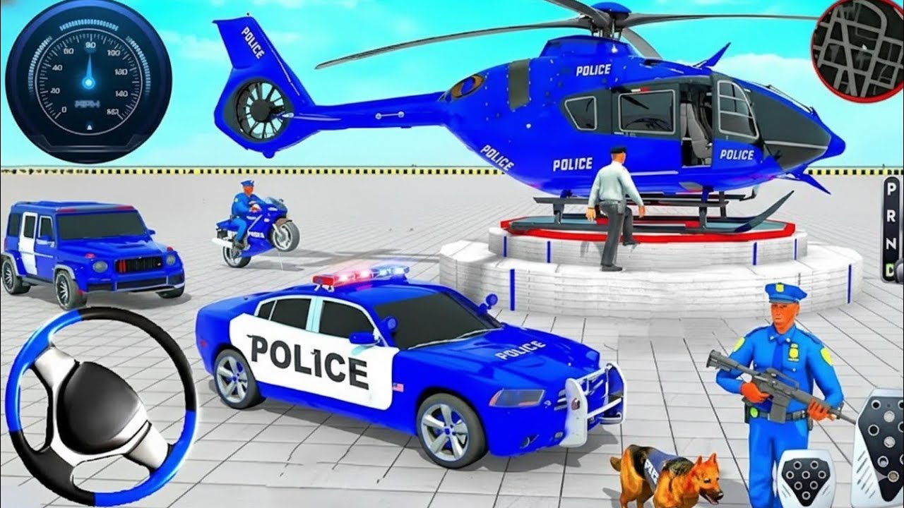 Real Police Car Chase Game 2026 – Extreme Cop Driving Simulator Android @RideUpSG 