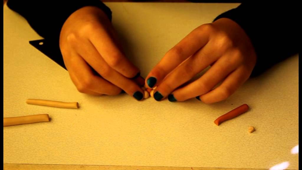 anello in fimo effetto thun