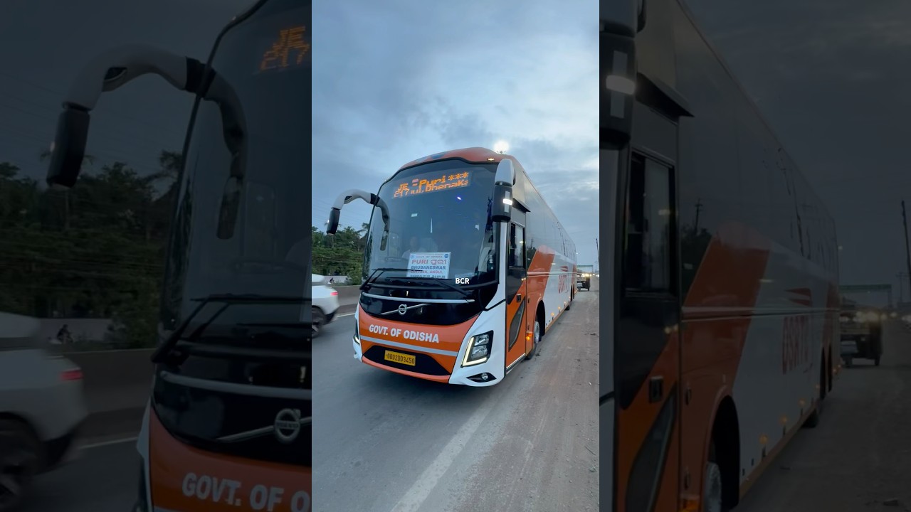 Raipur To Puri OSRTC Volvo 9600 Semisleeper Bus