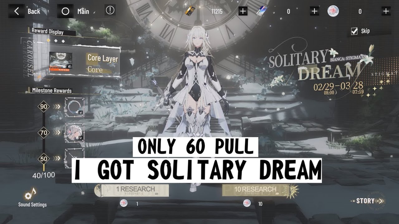 I Got Bianca Solitary Dream Early 60 Pull | Bianca's Coating - Punishing Gray Raven 2024