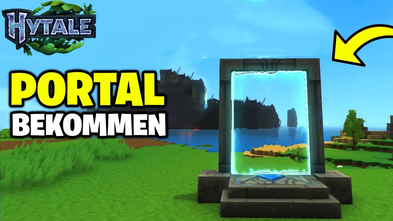 Hytale Portale bekommen Tutorial - Portal in Hytale benutzen