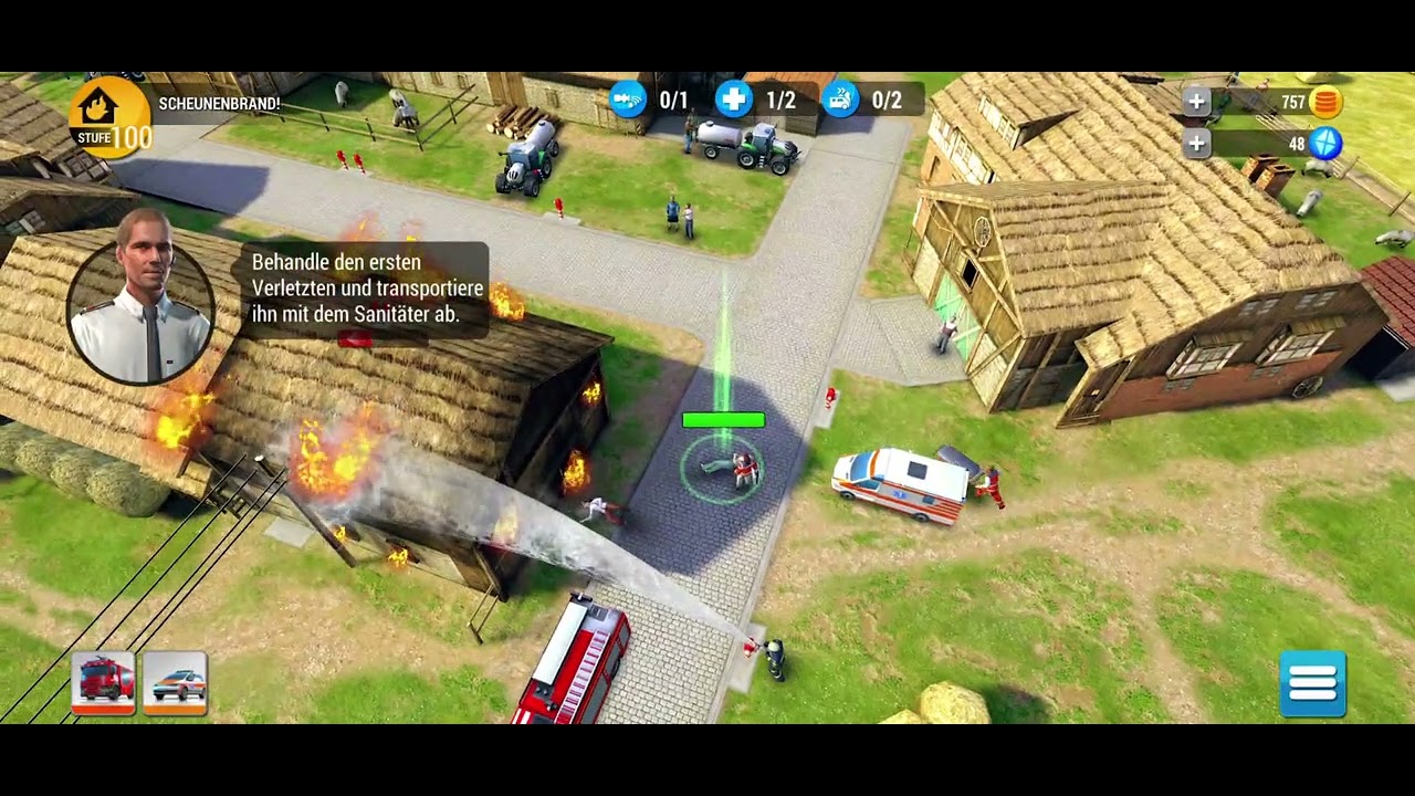 Lets play Emergency HQ 01 Hilfe es brennt 