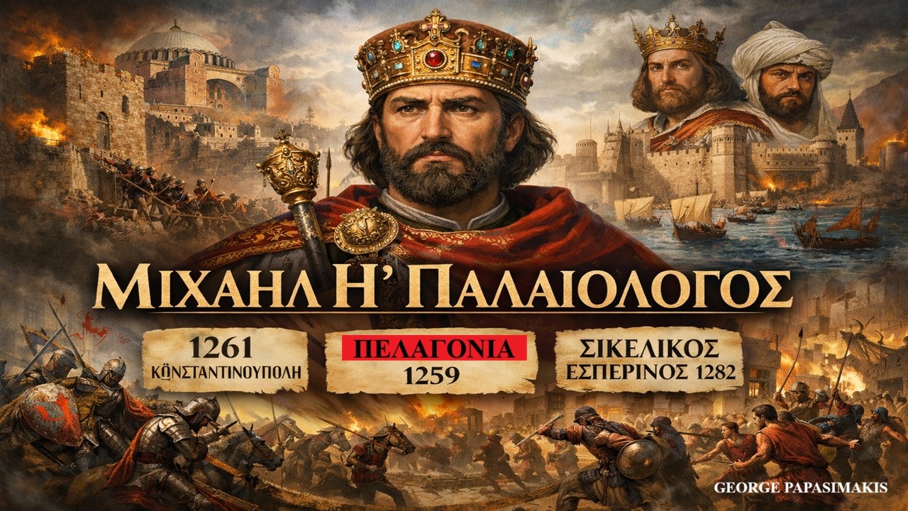 Γεωπολιτική του Βυζαντίου: Το μάθημα του Μιχαήλ Η΄ Παλαιολόγου από Κωνσταντινούπολη έως Σικελία