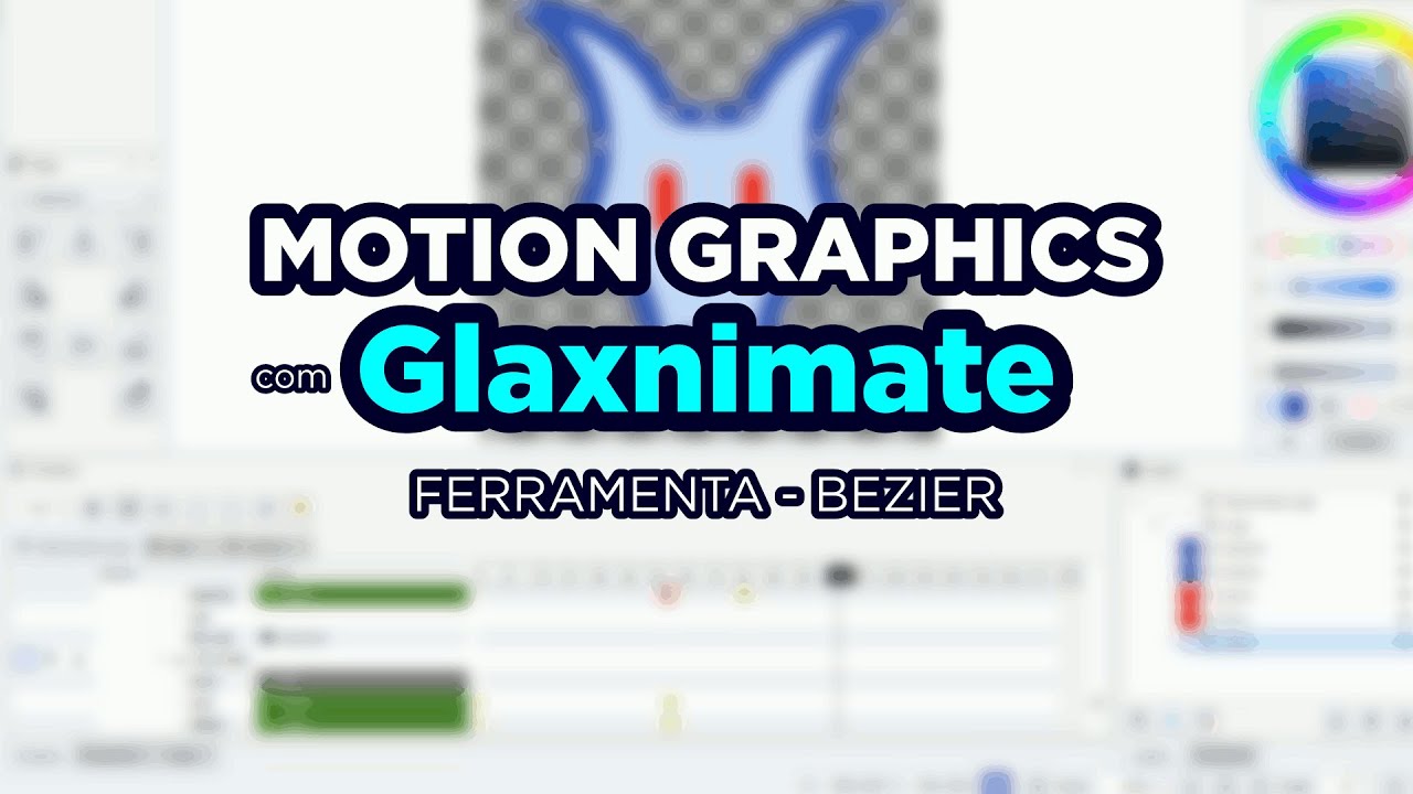 GLAXNIMATE  - FERRAMENTA BEZIER
