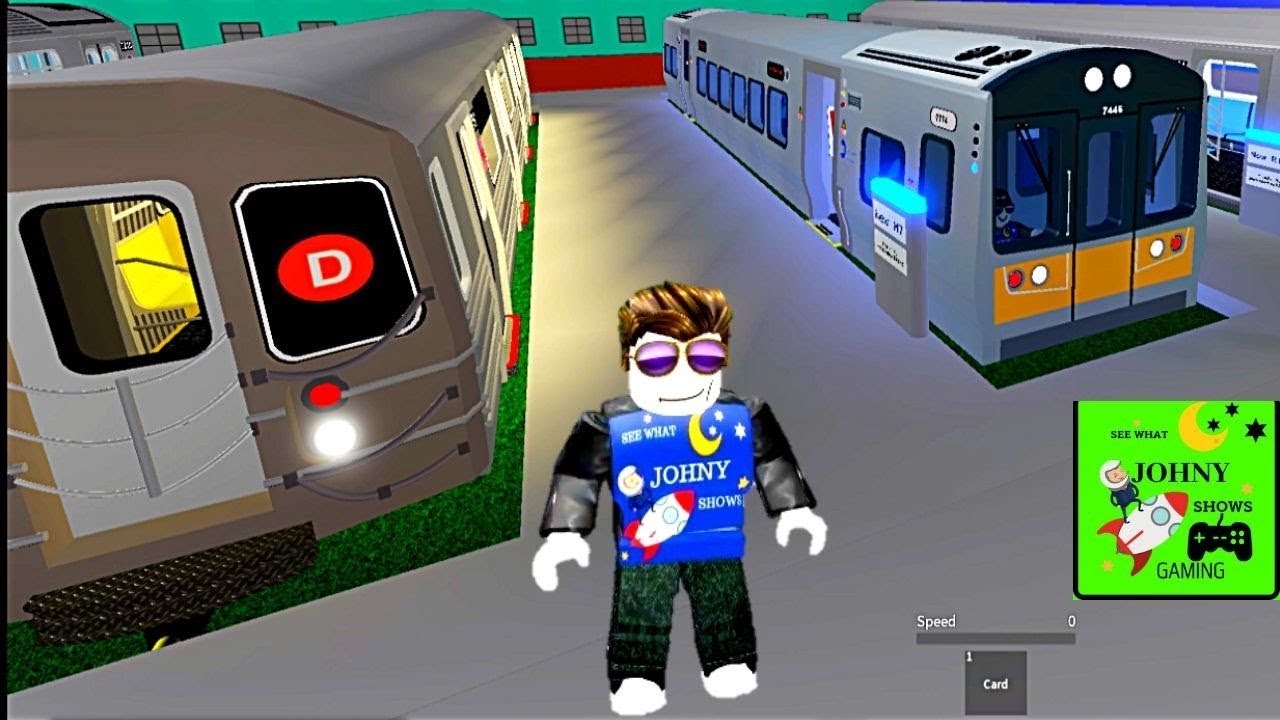 Johny Shows Roblox Transit City 2 With MTA Trains & MTA Bus