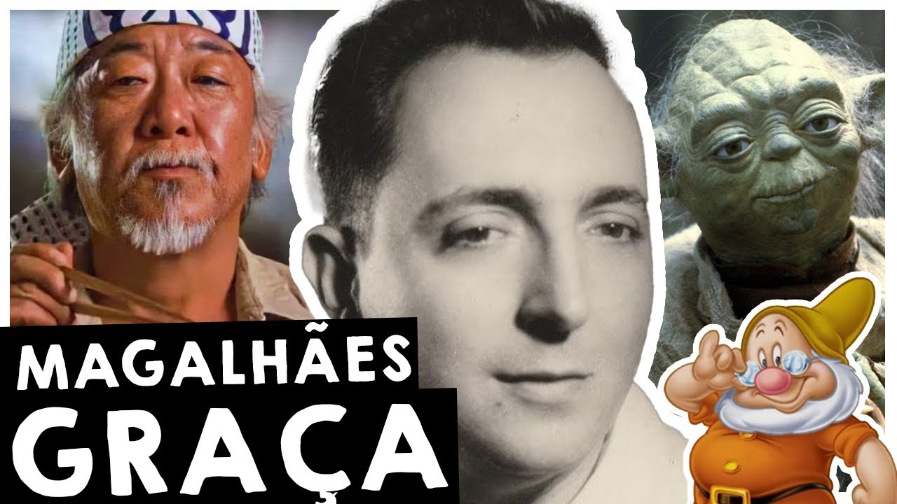 MAGALHÃES GRAÇA um dos MAIORES DUBLADORES da HISTÓRIA...