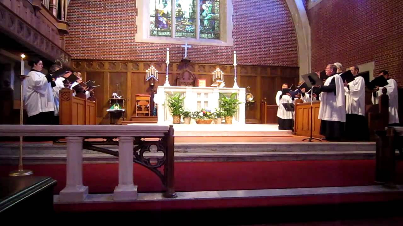 St  Paul's Choir, Oakland, CA:  Anglican Chant Psalm 40:1 12 -  01/16/11