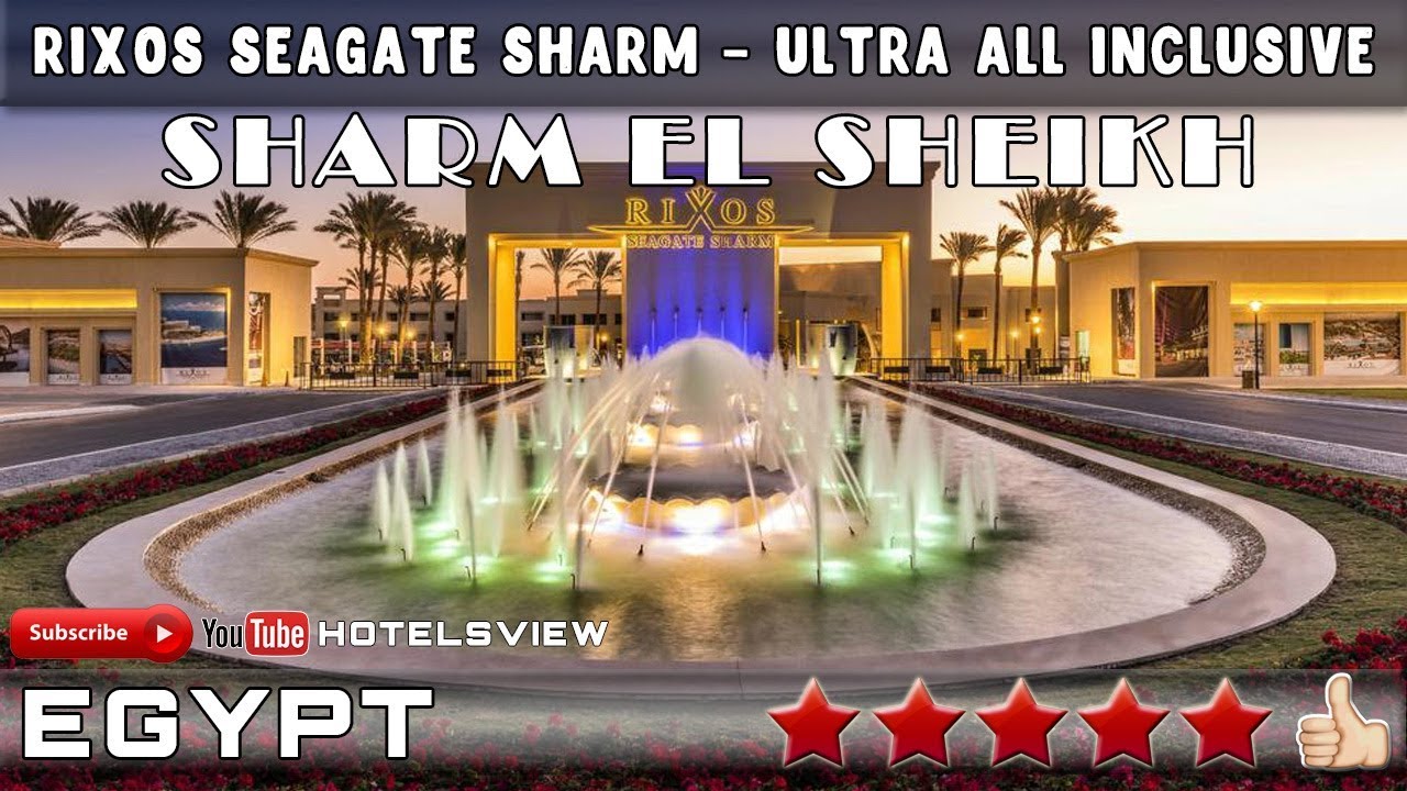 RIXOS SEAGATE SHARM - ULTRA ALL INCLUSIVE 5★ Sharm El Sheikh, Egypt