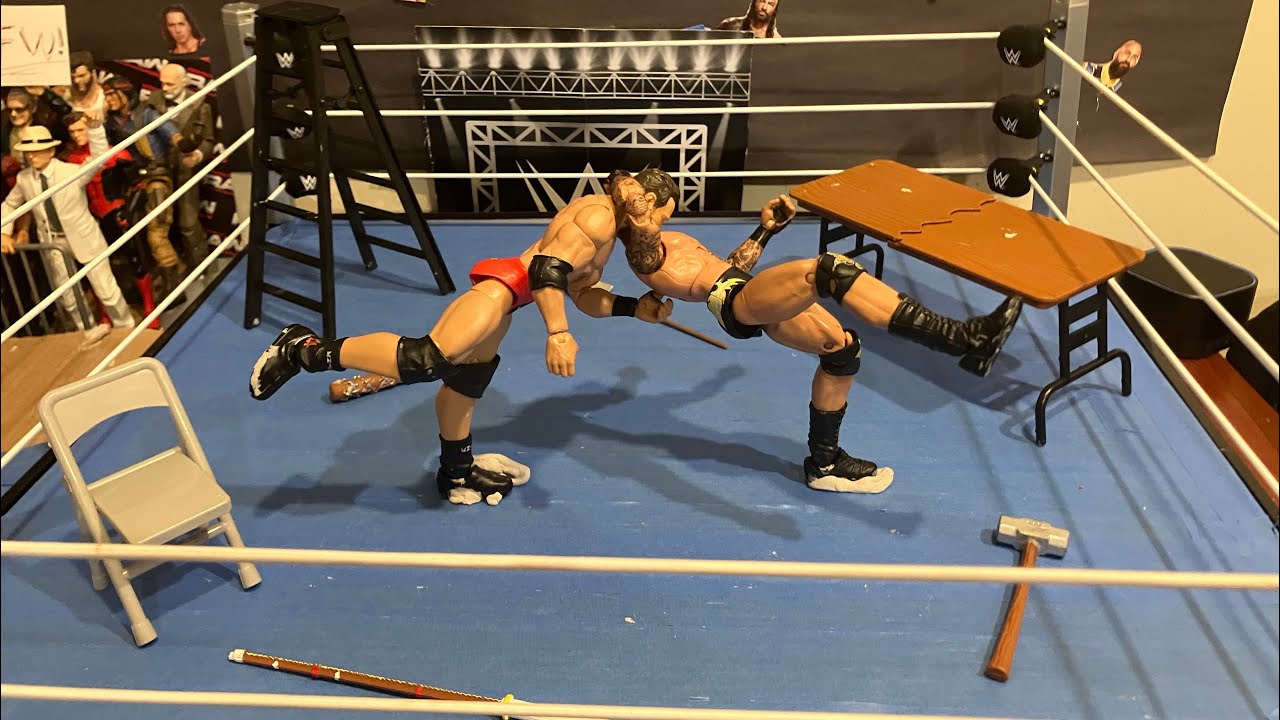 The complete story of Randy Orton vs La Knight | Blood feud (WWE Stop Motion)