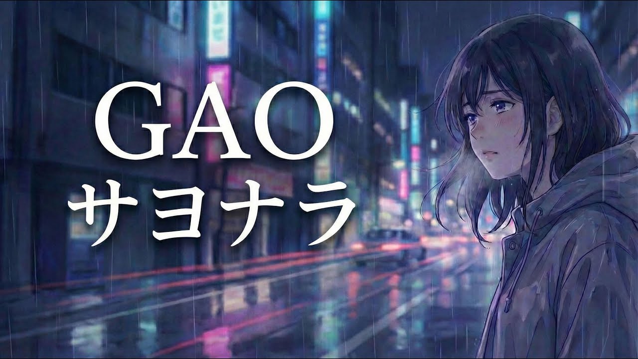 サヨナラ / GAO 【胸を打つハイトーン女性ボーカル｜AI Cover】