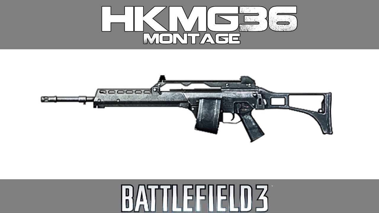 HK MG36 Battlefield 3 montage by L0ckl34r