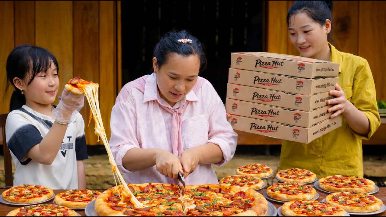 Homemade Pizza Without an Oven – As Tasty as a Restaurant |Lý Thị Ca