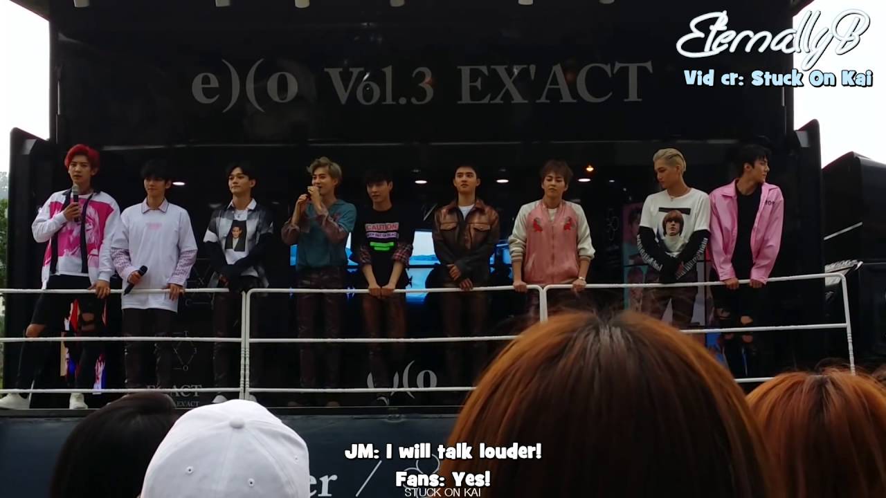 [ENG SUBS] 160611 EXO MINI FANMEETING
