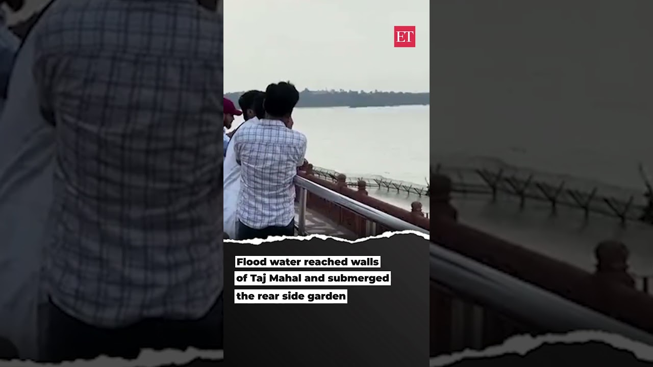 Yamuna flood water reaches Taj Mahal for the first time in 45 years