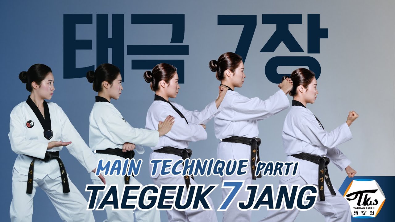태극7장 새로운동작 1편_손날거들어아래막기,바탕손거들어막기,보주먹,가위막기/Taegeuk7jang_part1